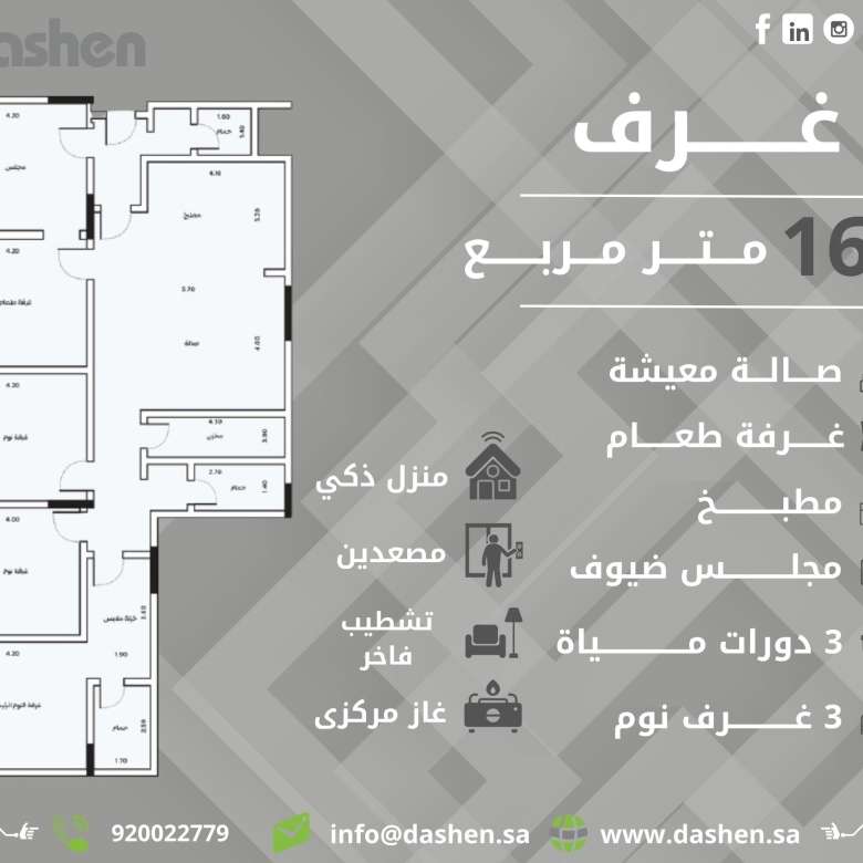 شقق فاخرة للبيع بالموسى فيو